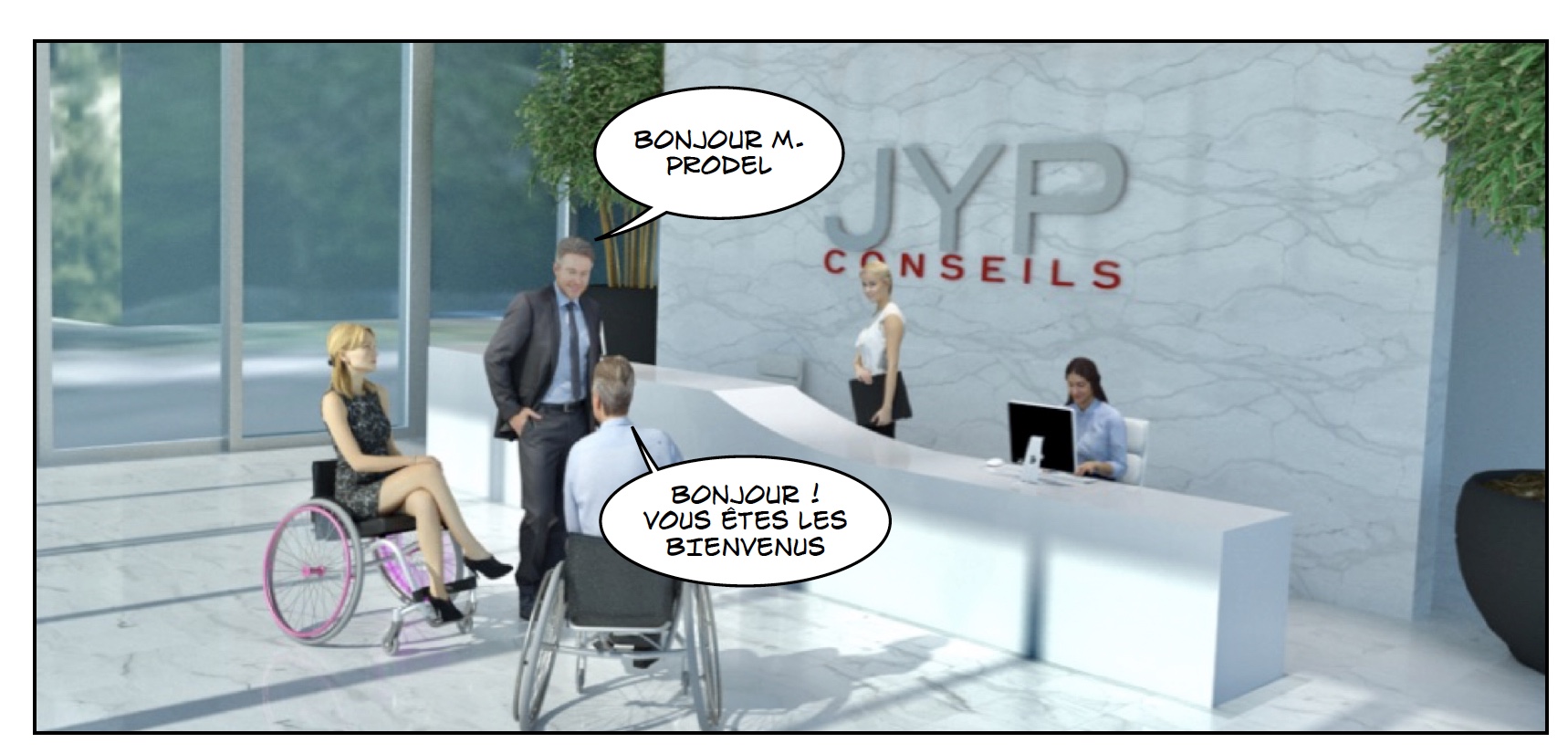 L’Universal Design dans l’Hôtellerie : Une Bande Dessinée pour Illustrer l’Innovation